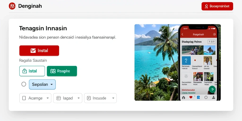 Tampilan antarmuka yang user-friendly.