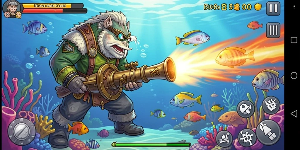 Tampilan antarmuka utama game 8HHH yang menarik.