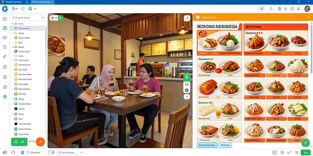 Screenshot menunjukkan pemandangan alam yang indah.