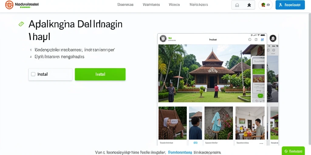 Tampilan antarmuka yang ramah pengguna.