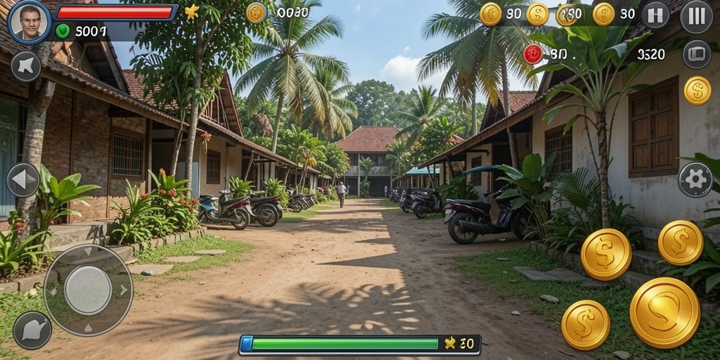 Tampilan awal yang menarik dan mudah dinavigasi.