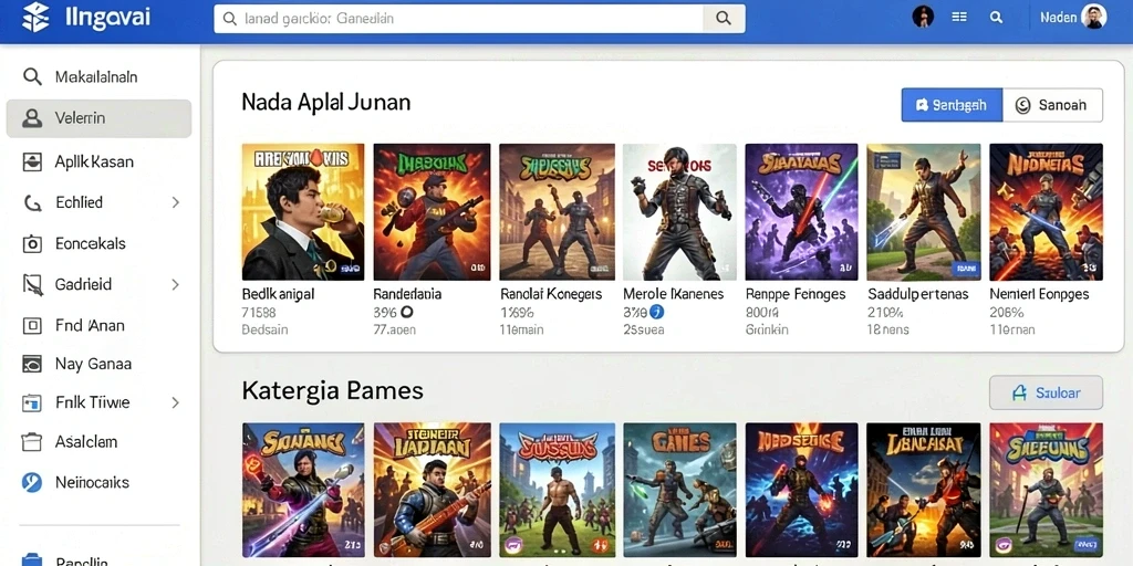 Tampilan antarmuka yang ramah pengguna dan menarik.