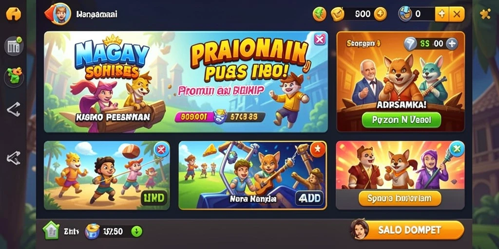 Tampilan awal aplikasi BTV168 yang menarik.