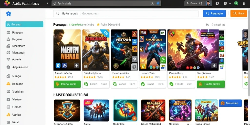 Tampilan antarmuka aplikasi yang menarik dan rapi.