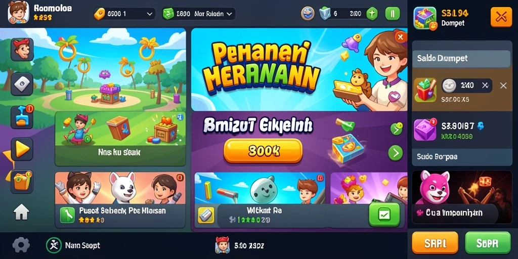 Tampilan antarmuka yang user-friendly dan menarik.