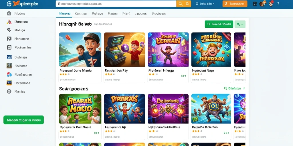 Tampilan antarmuka HOMETOGEL yang ramah pengguna.