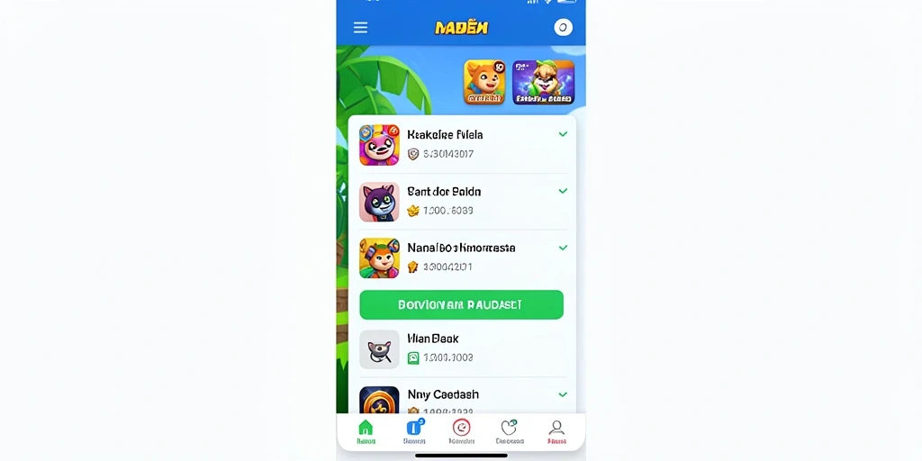 Screenshot menunjukkan grafis menawan dari dunia game.