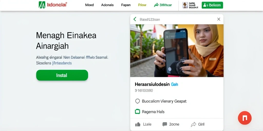 Tampilan antarmuka yang menarik dan user-friendly.