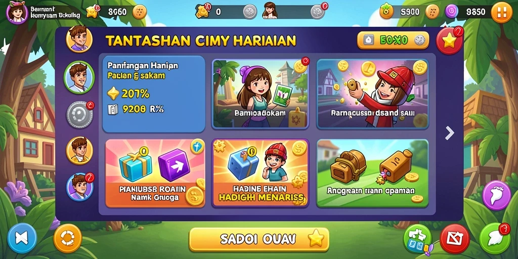 Tampilan antarmuka yang ramah pengguna.