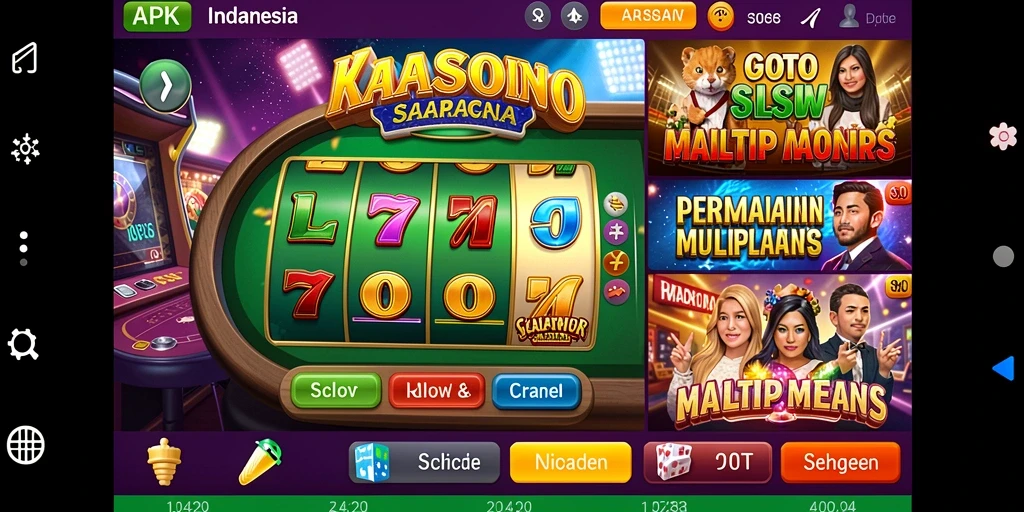 Tampilan antarmuka PISANGBET yang menarik dan ramah pengguna.