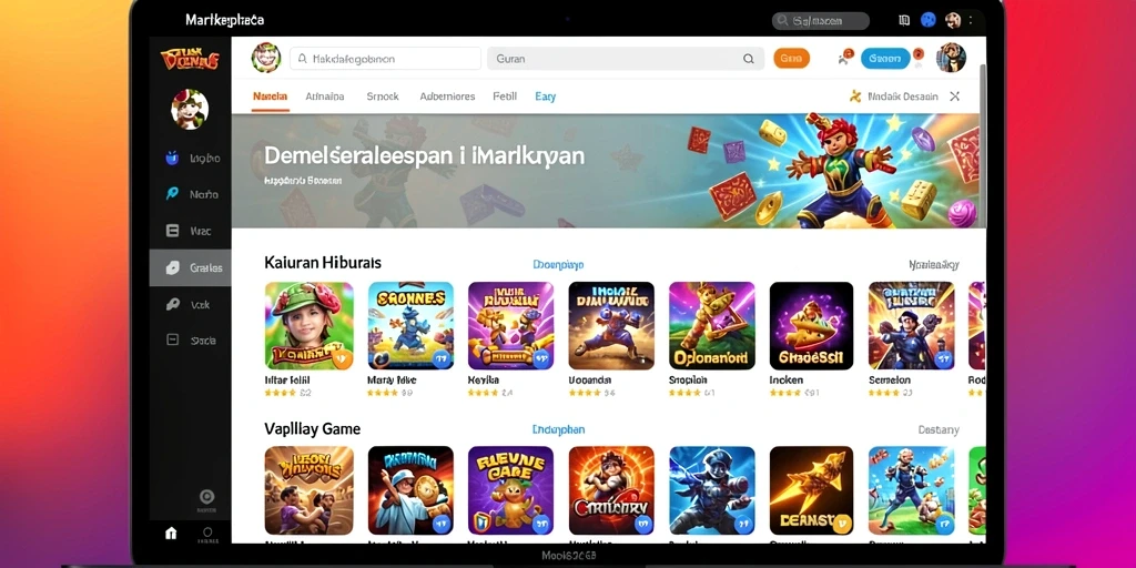 Tampilan antarmuka yang menarik dan user-friendly.