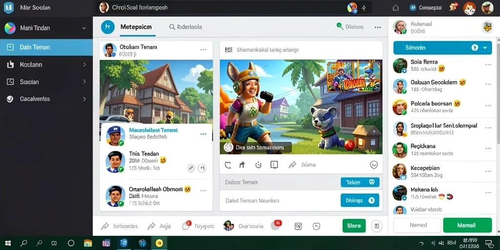 Tampilan antarmuka yang intuitif dan user-friendly.