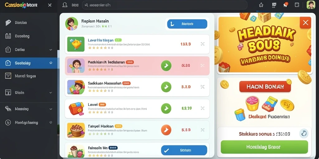 Screenshot menunjukkan tampilan antarmuka utama yang intuitif.