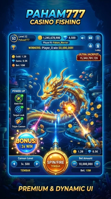 Galeri pratinjau visual paham777 build APK resmi terbaru